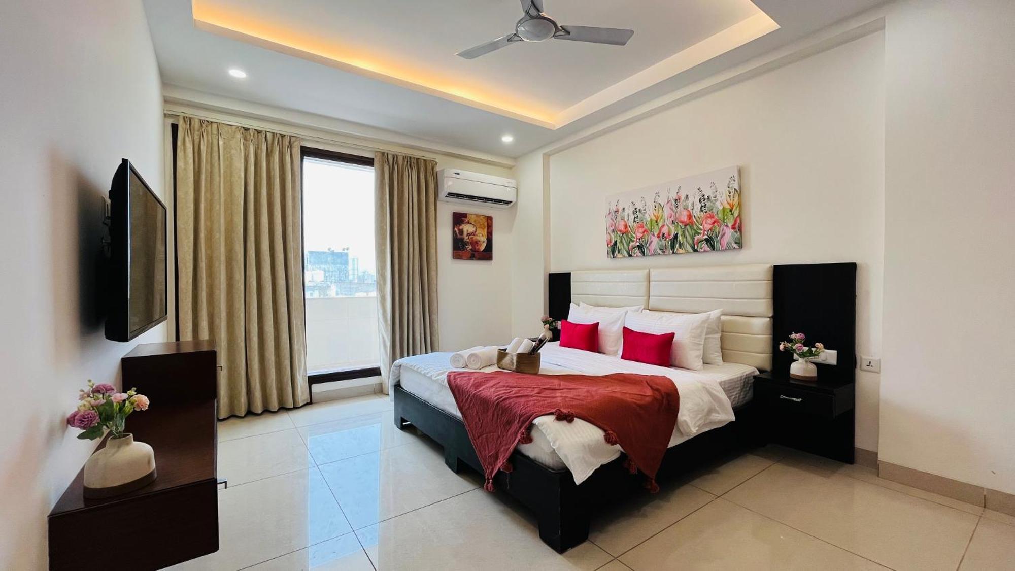 Olive Service Apartments - Golf Course Road Gurgaon Zewnętrze zdjęcie