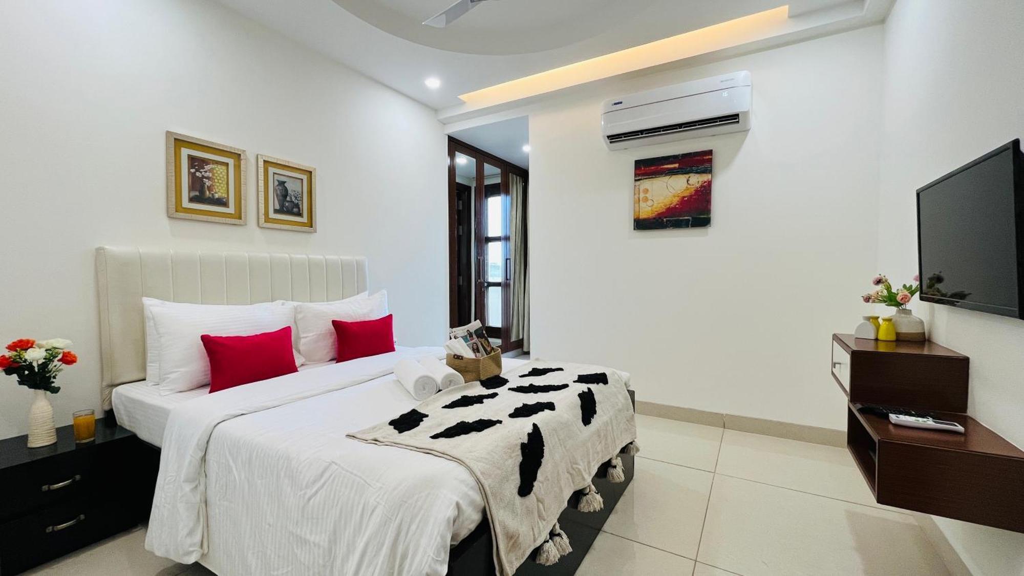 Olive Service Apartments - Golf Course Road Gurgaon Pokój zdjęcie