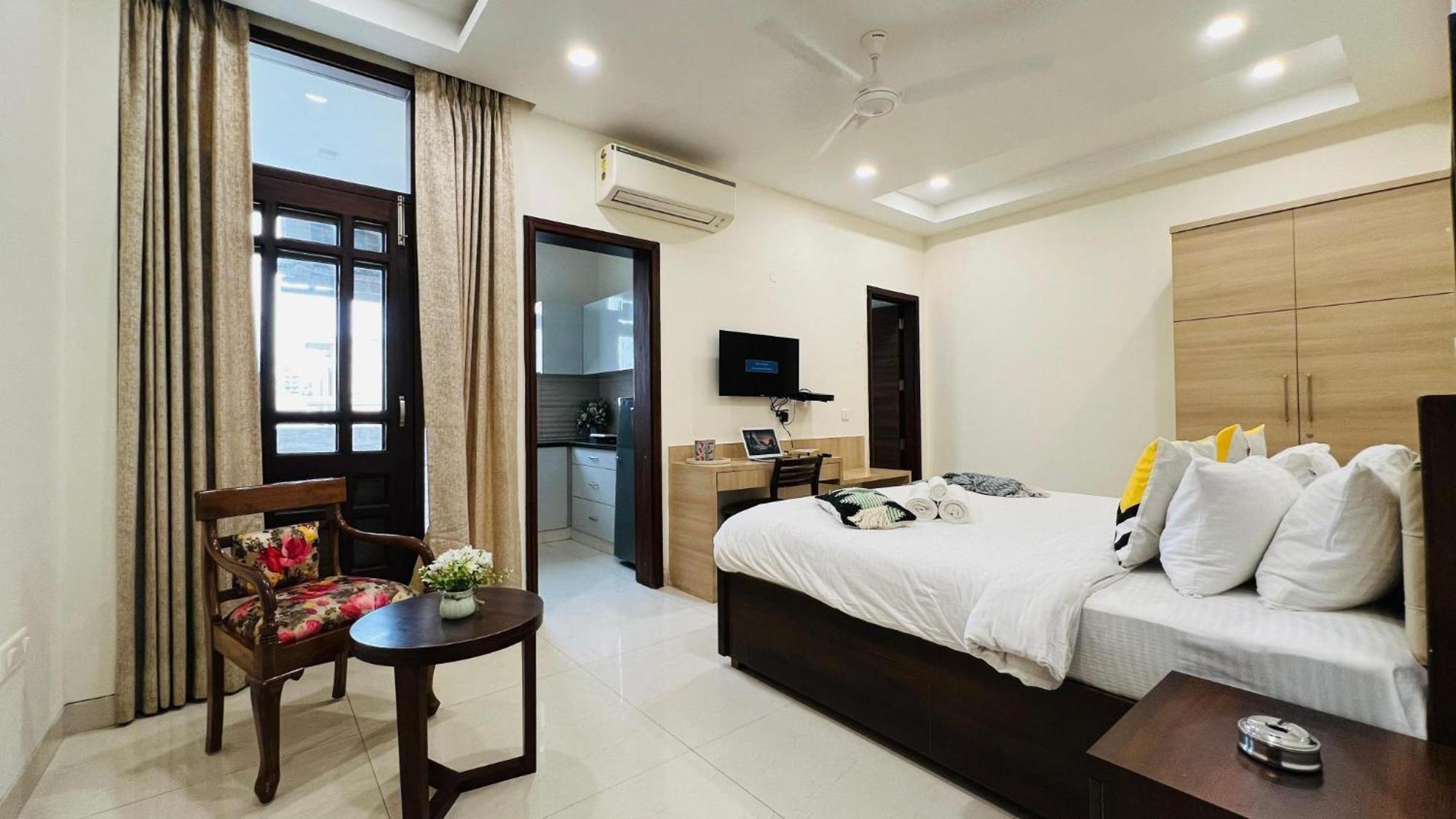 Olive Service Apartments - Golf Course Road Gurgaon Pokój zdjęcie